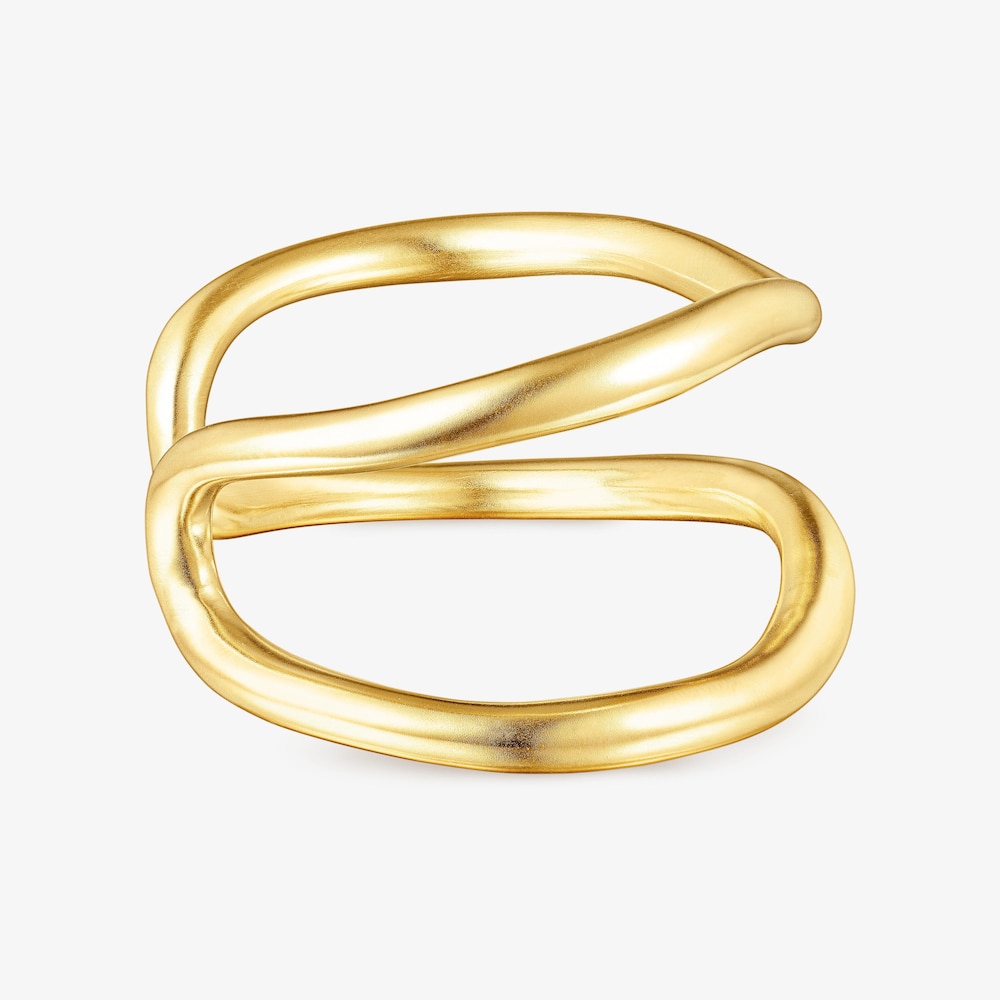 Silver vermeil Hav double Bracelet