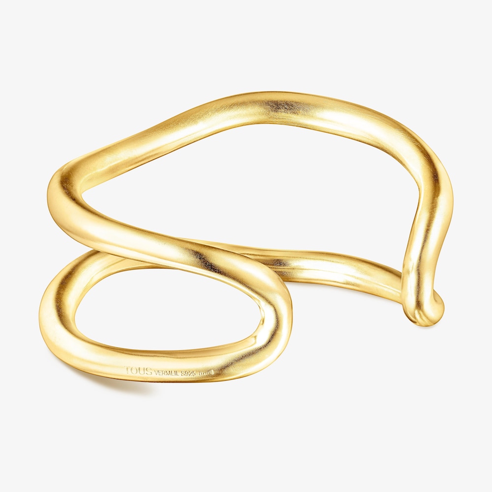 Silver vermeil Hav double Bracelet