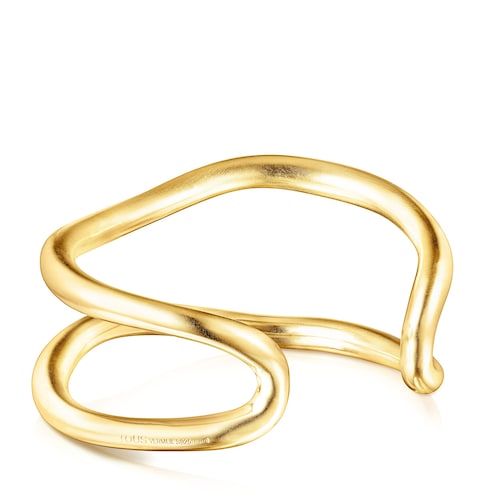 Silver vermeil Hav double Bracelet