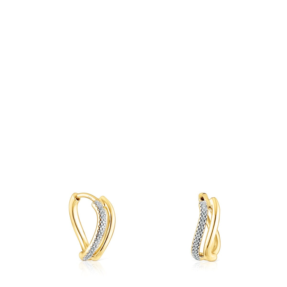 Pendientes de oro y diamantes Hav