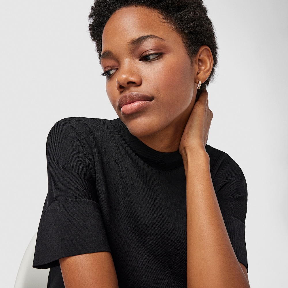 Aretes de oro y diamantes Hav