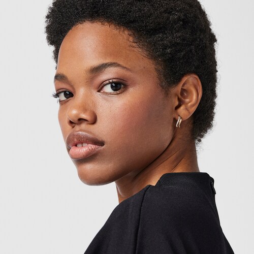 Aretes de oro y diamantes Hav