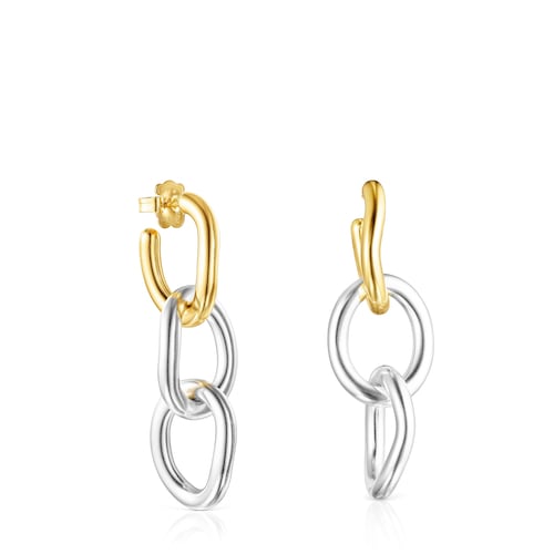 Two-tone Hav XL ring Earrings image number 0