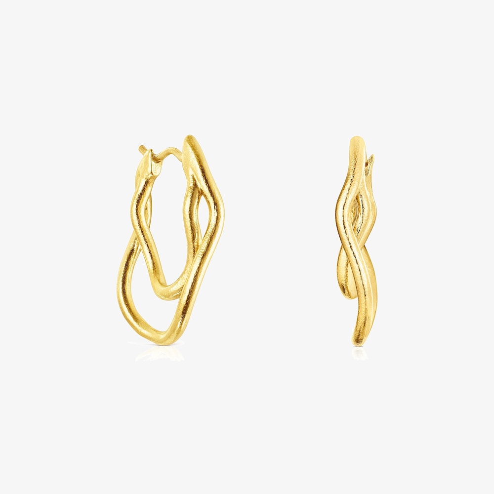 Silver vermeil Hav Earrings