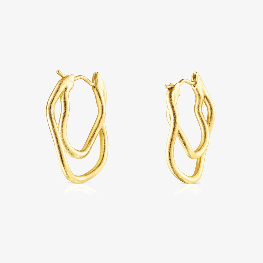 Silver vermeil Hav Earrings