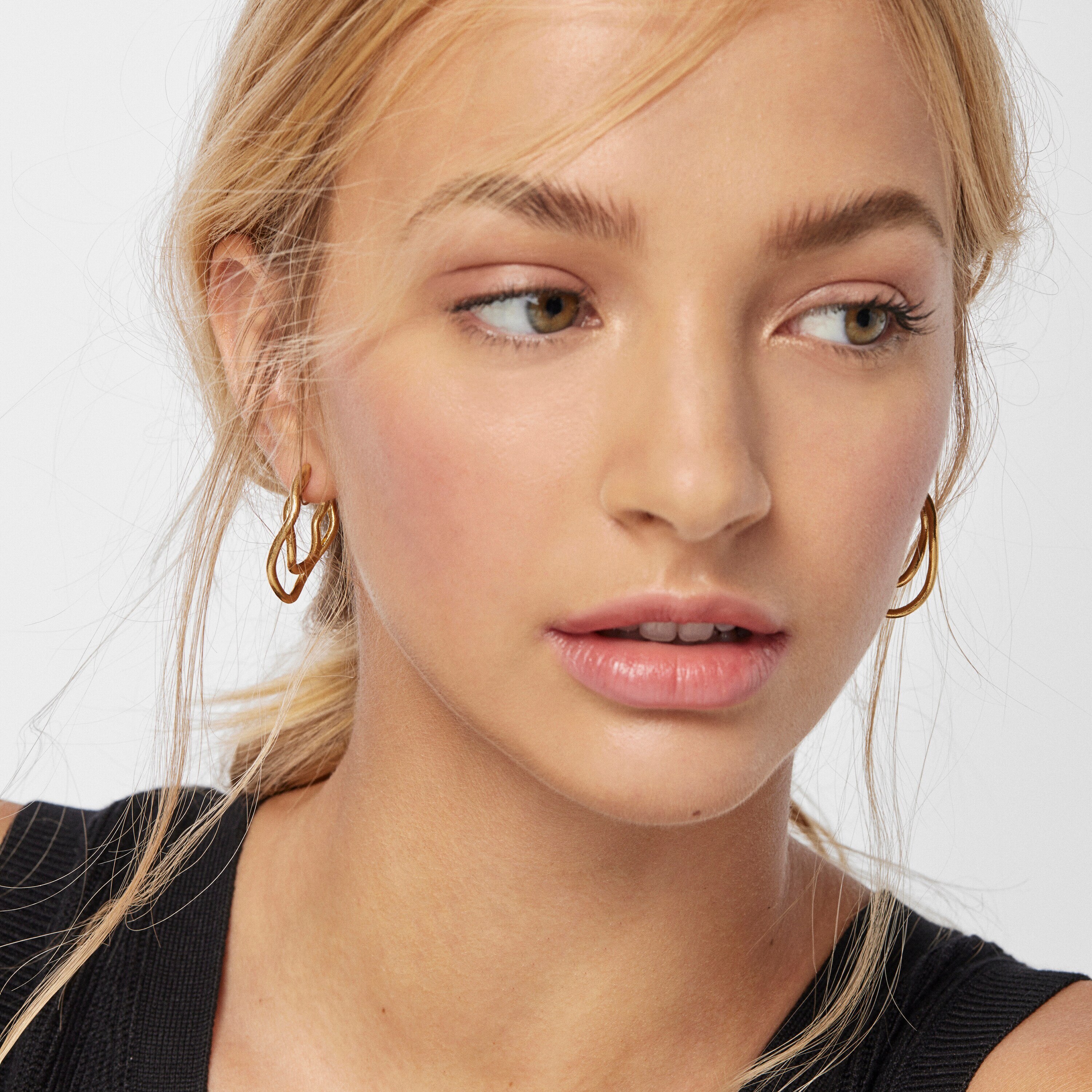 Silver vermeil Hav Earrings