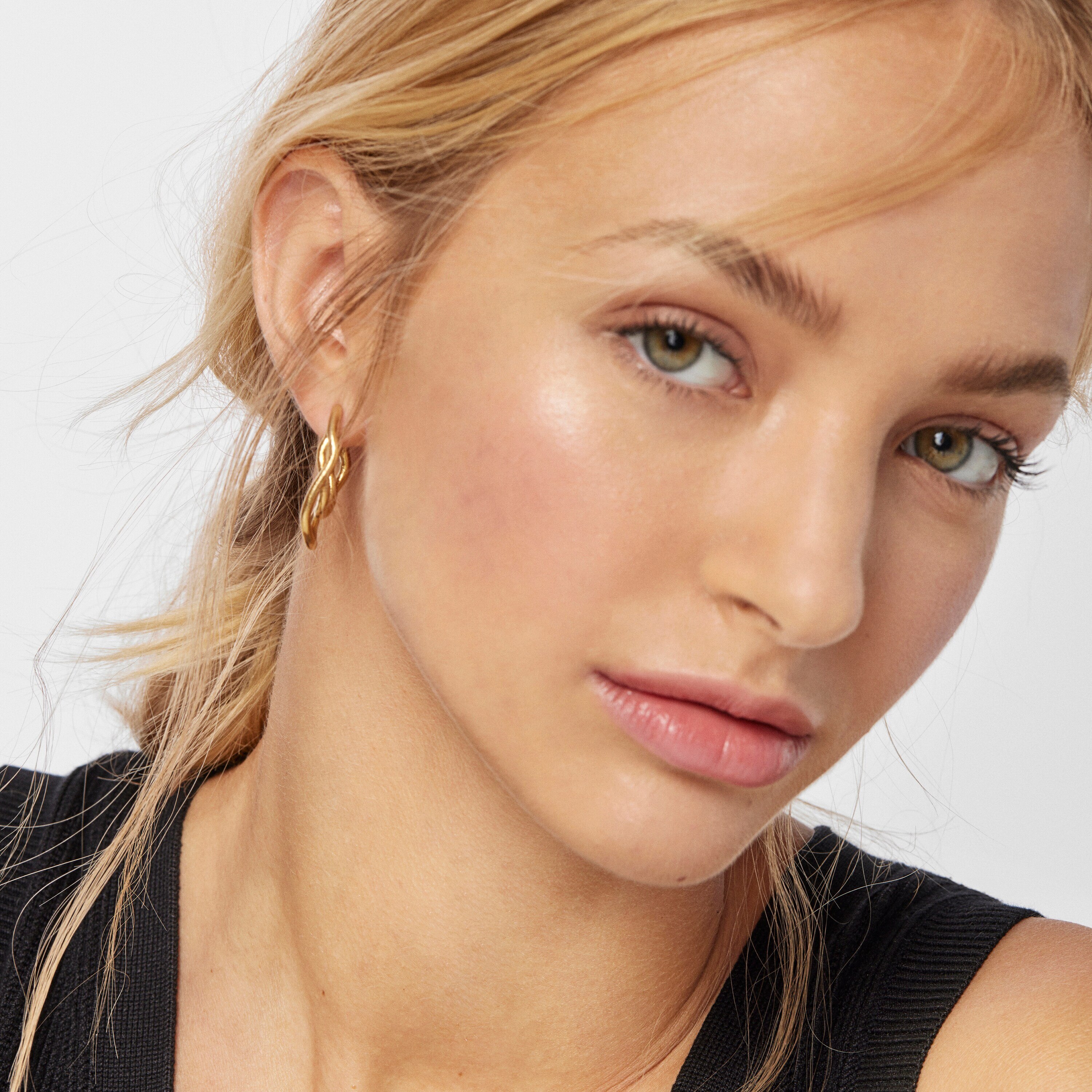 Silver vermeil Hav Earrings