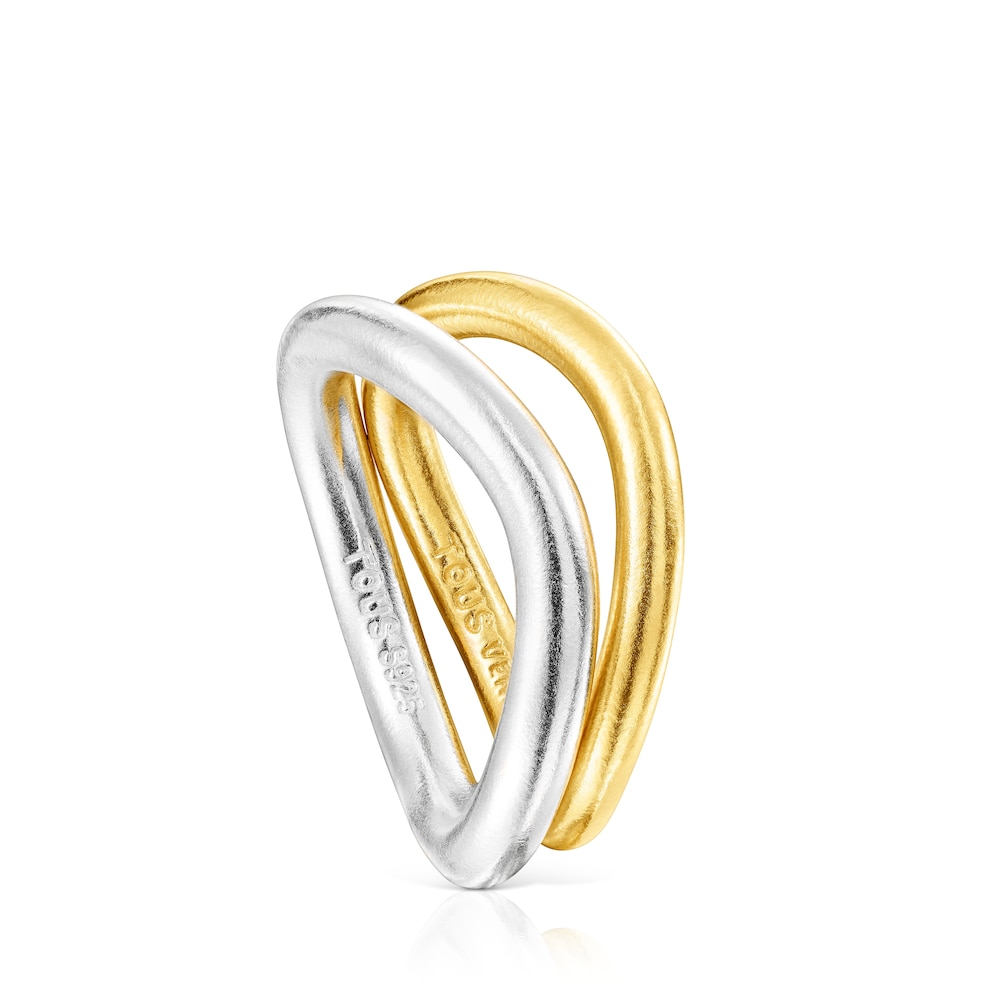 Pack de anillos Hav bicolor image number 0
