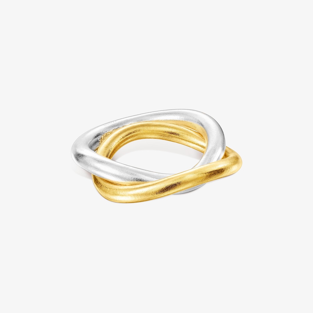 Pack de anillos Hav bicolor