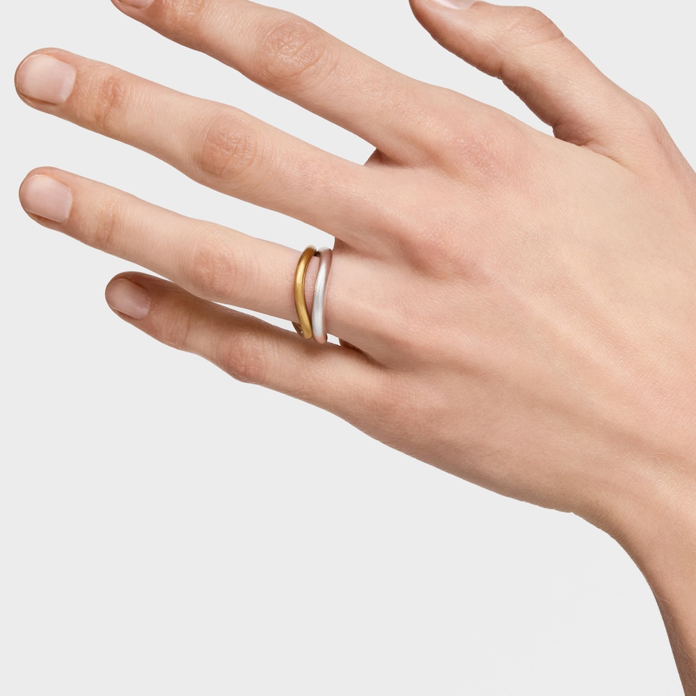 Pack de anillos Hav bicolor