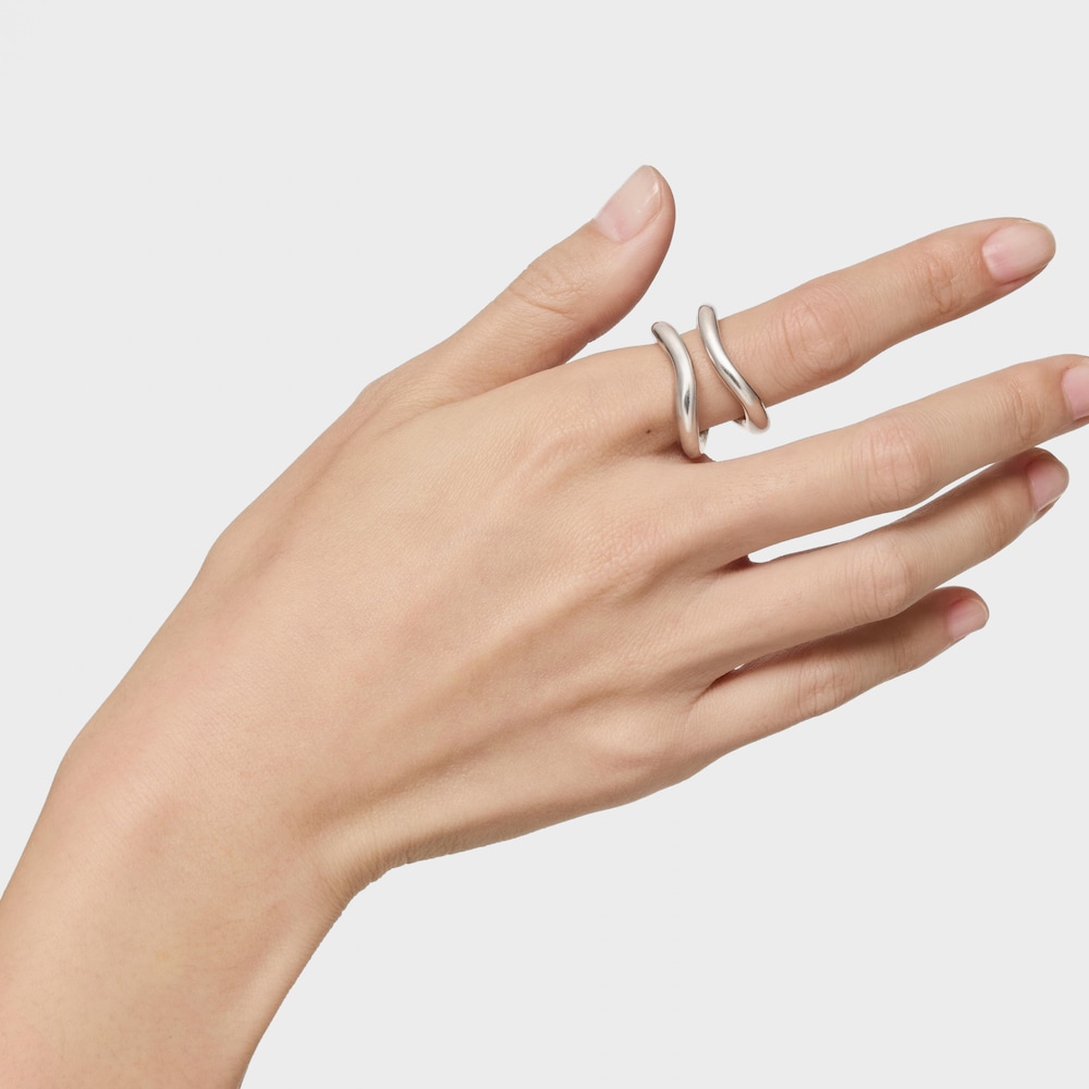 Srebrny pierścionek Tous Hav