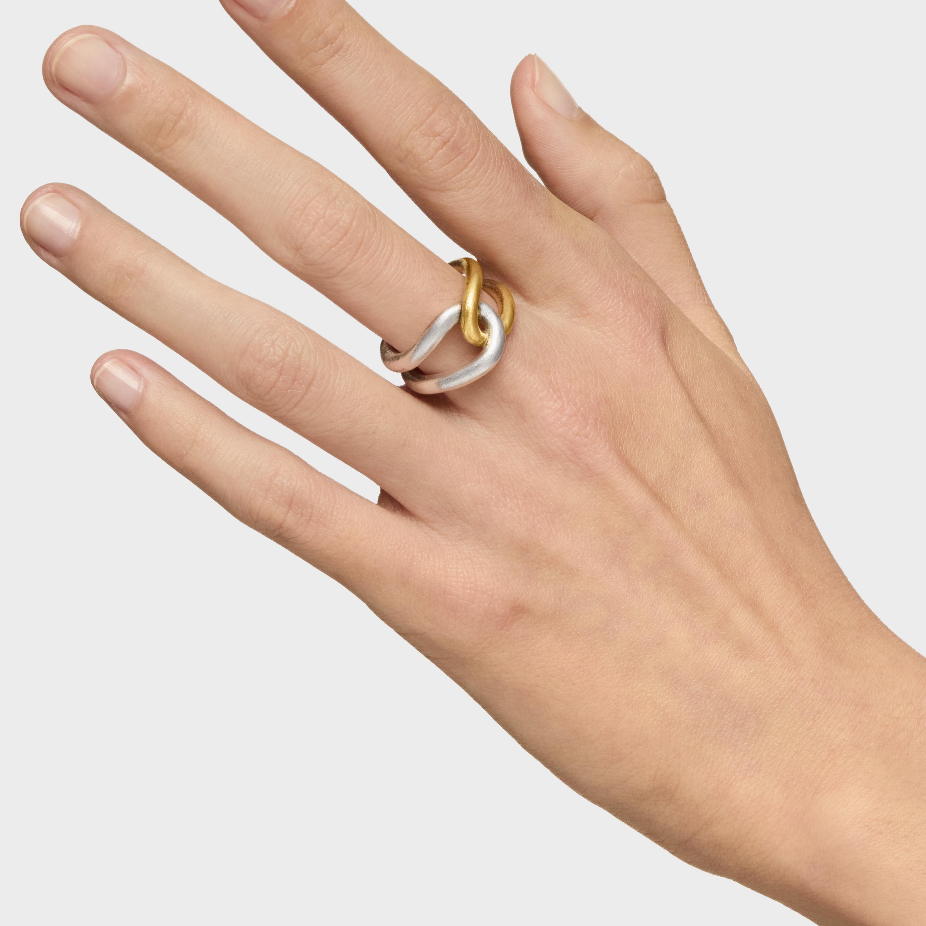 Hav bicolor Ring
