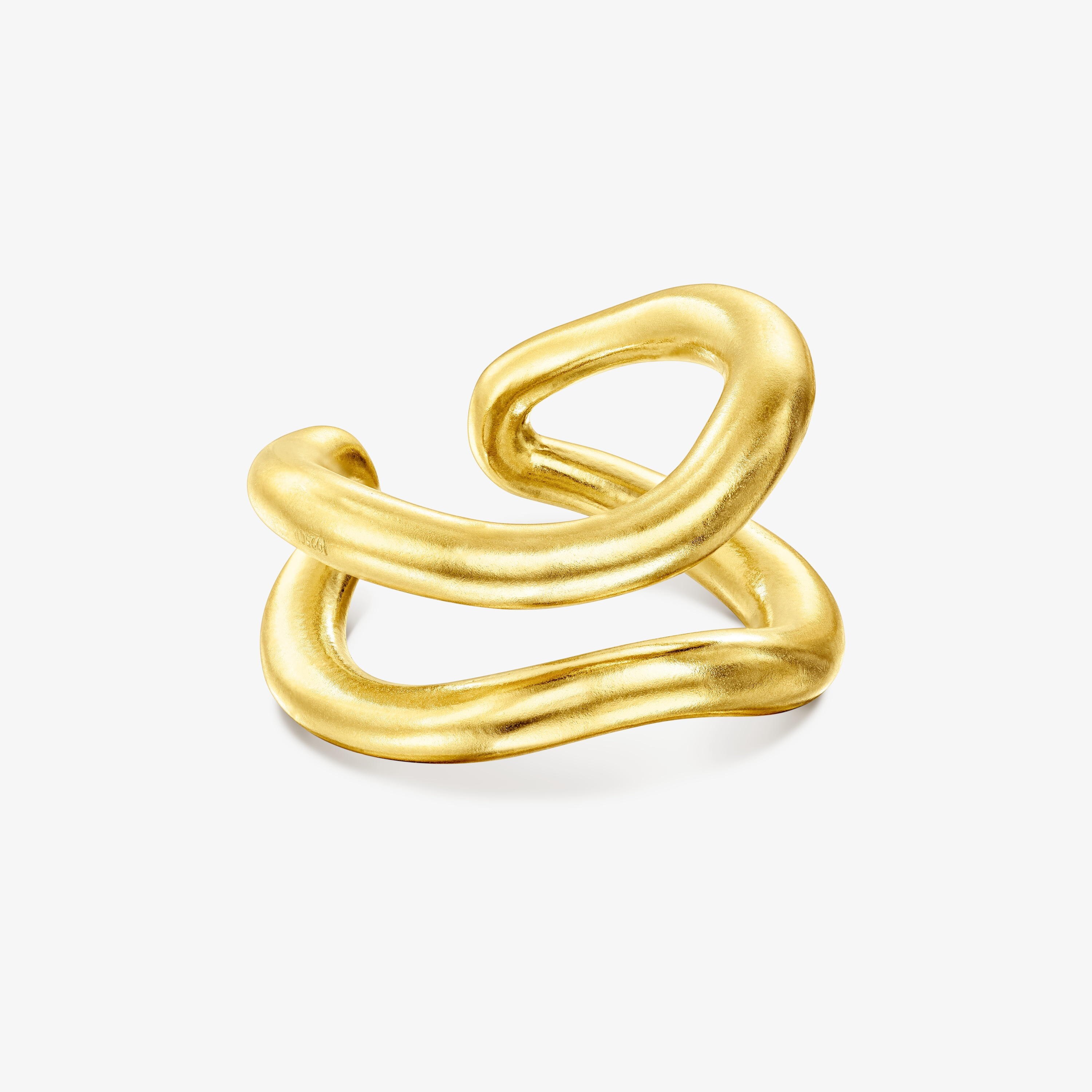 Silver vermeil Hav Ring