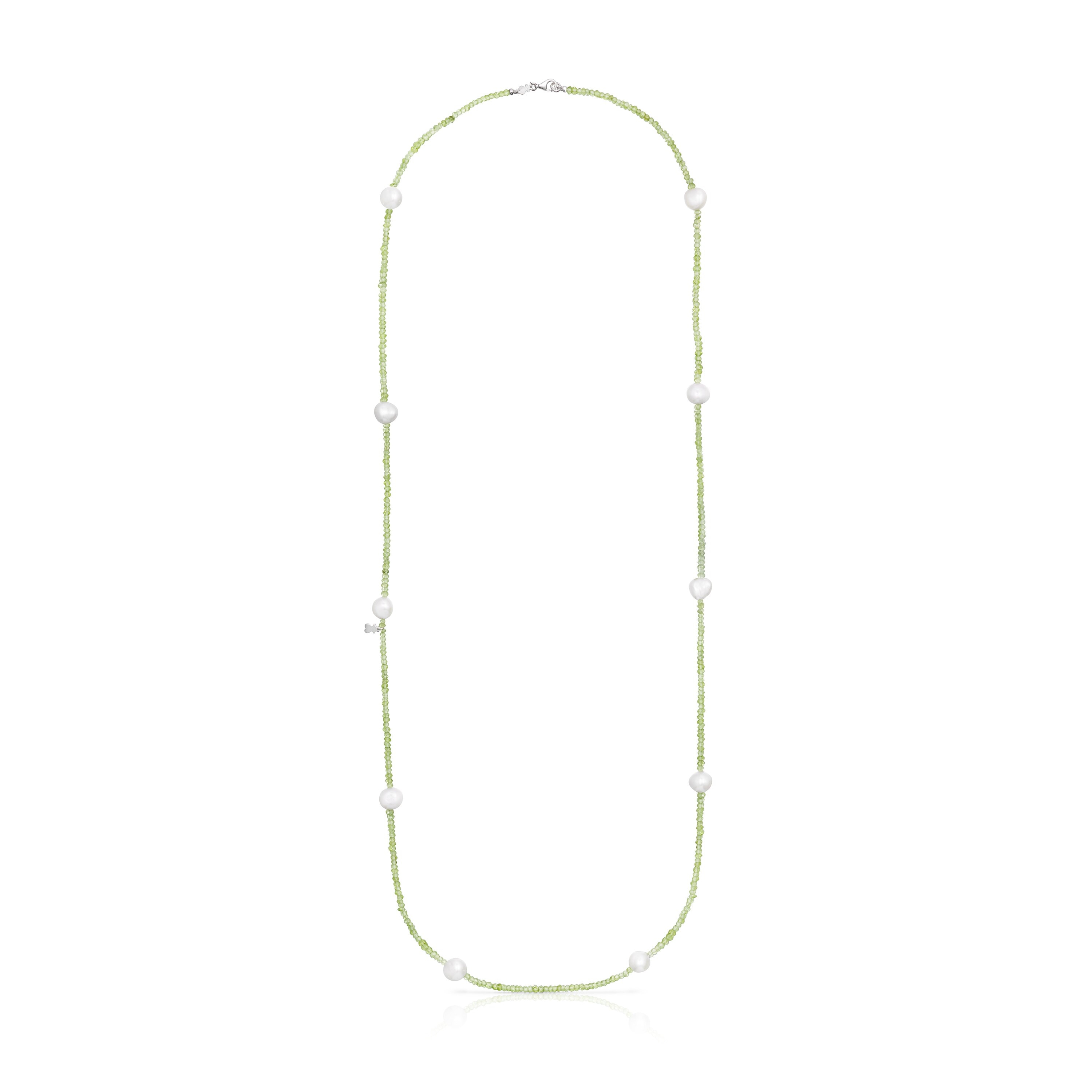 Peridot and pearl Sea Vibes Necklace