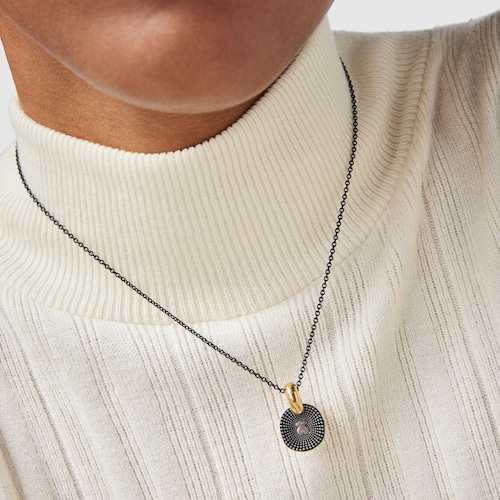 Two-tone Oursin Necklace