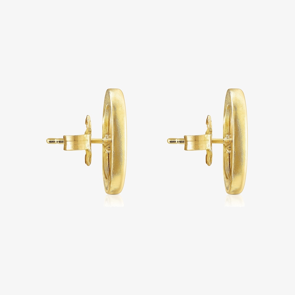 Two-tone Oursin Earrings