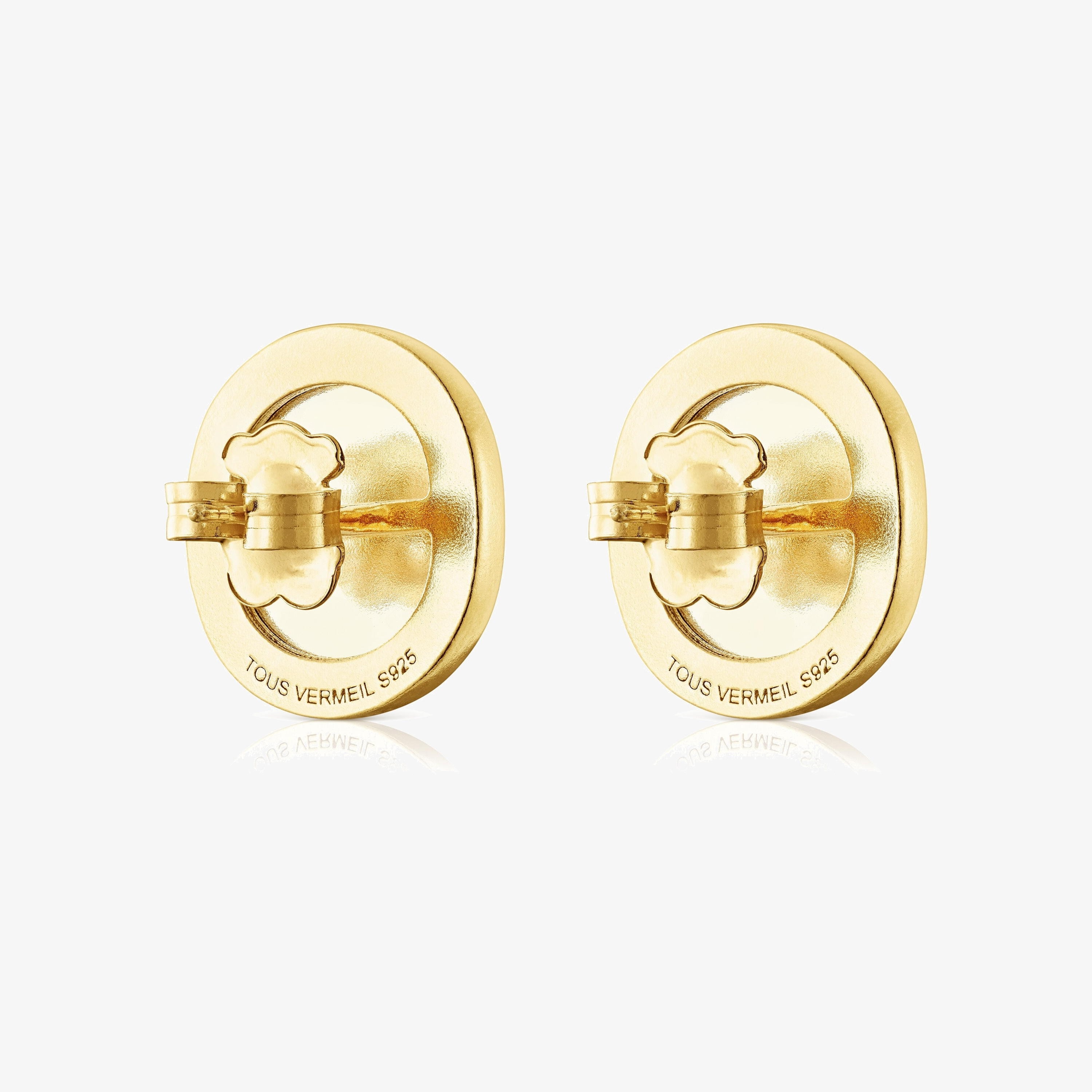 Two-tone Oursin Earrings
