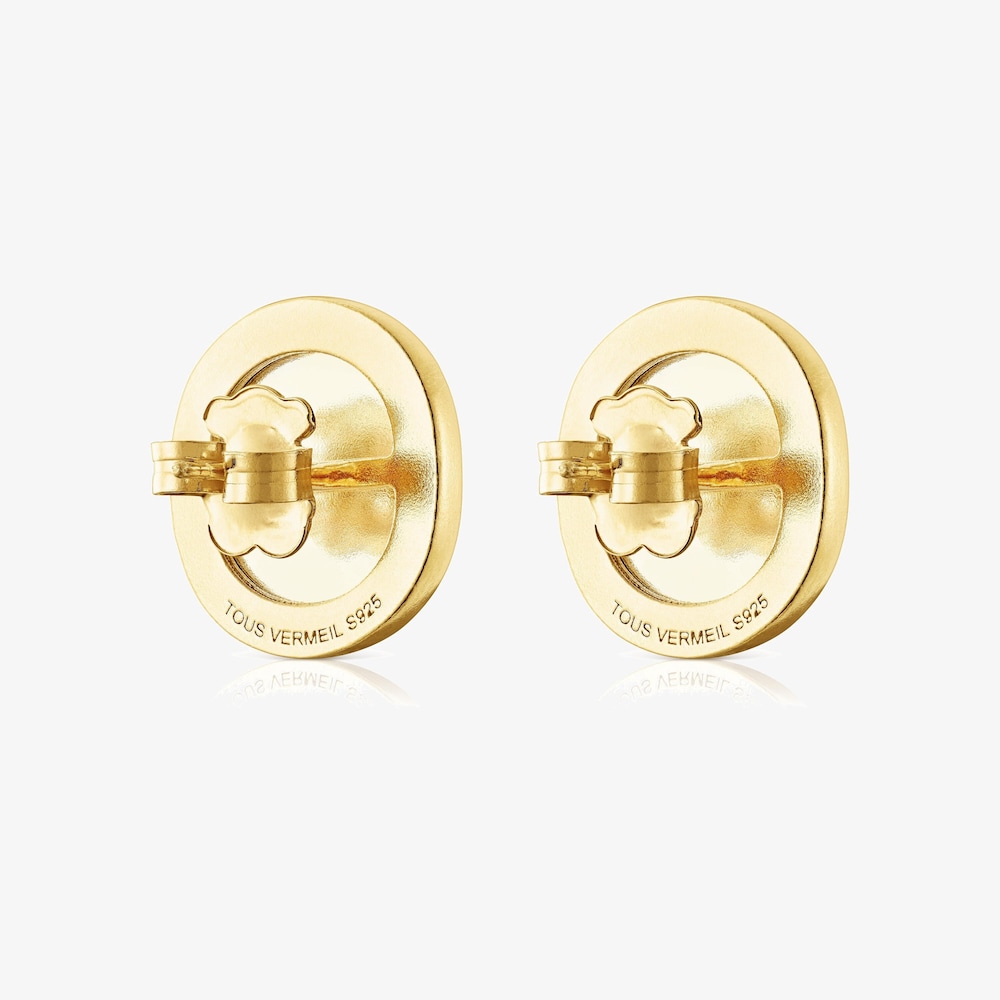 Two-tone Oursin Earrings