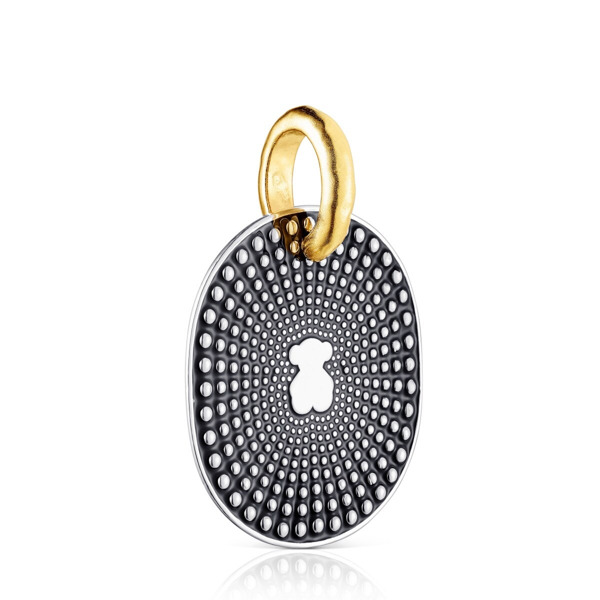 Large two-tone Oursin Pendant