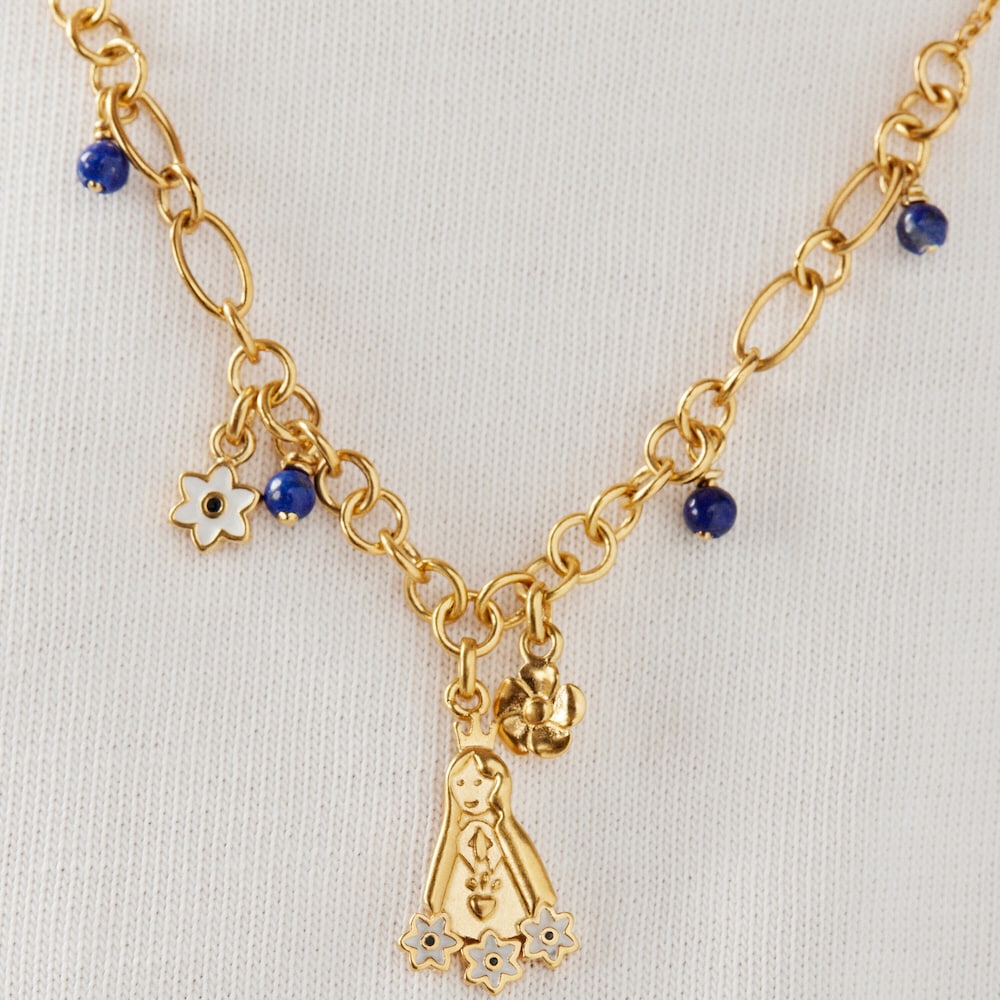 Collar Cachito m&iacute;o Virgen Guadalupe