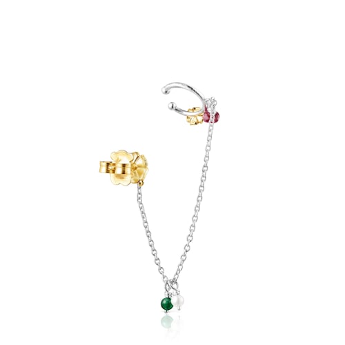 Earcuff Cachito m&iacute;o mes patrio