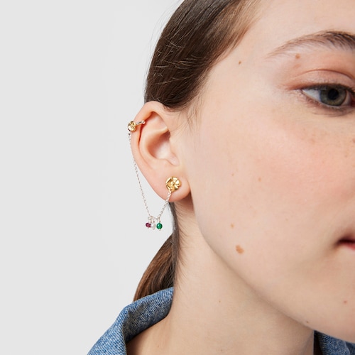 Earcuff Cachito m&iacute;o mes patrio