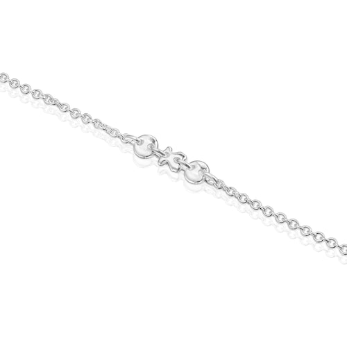 Pulsera de plata oso Luah