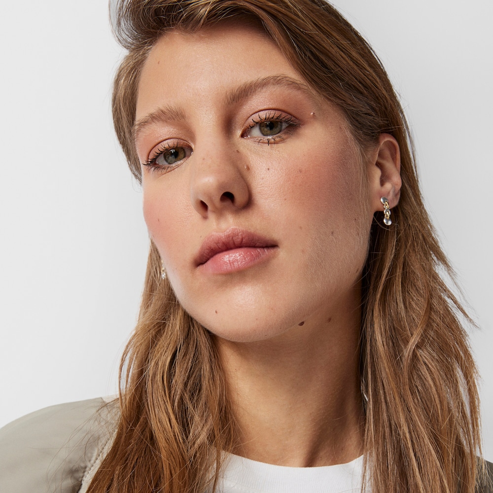 Brincos urso-lua Luah bicolor