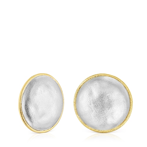 Pendientes luna bicolor Luah