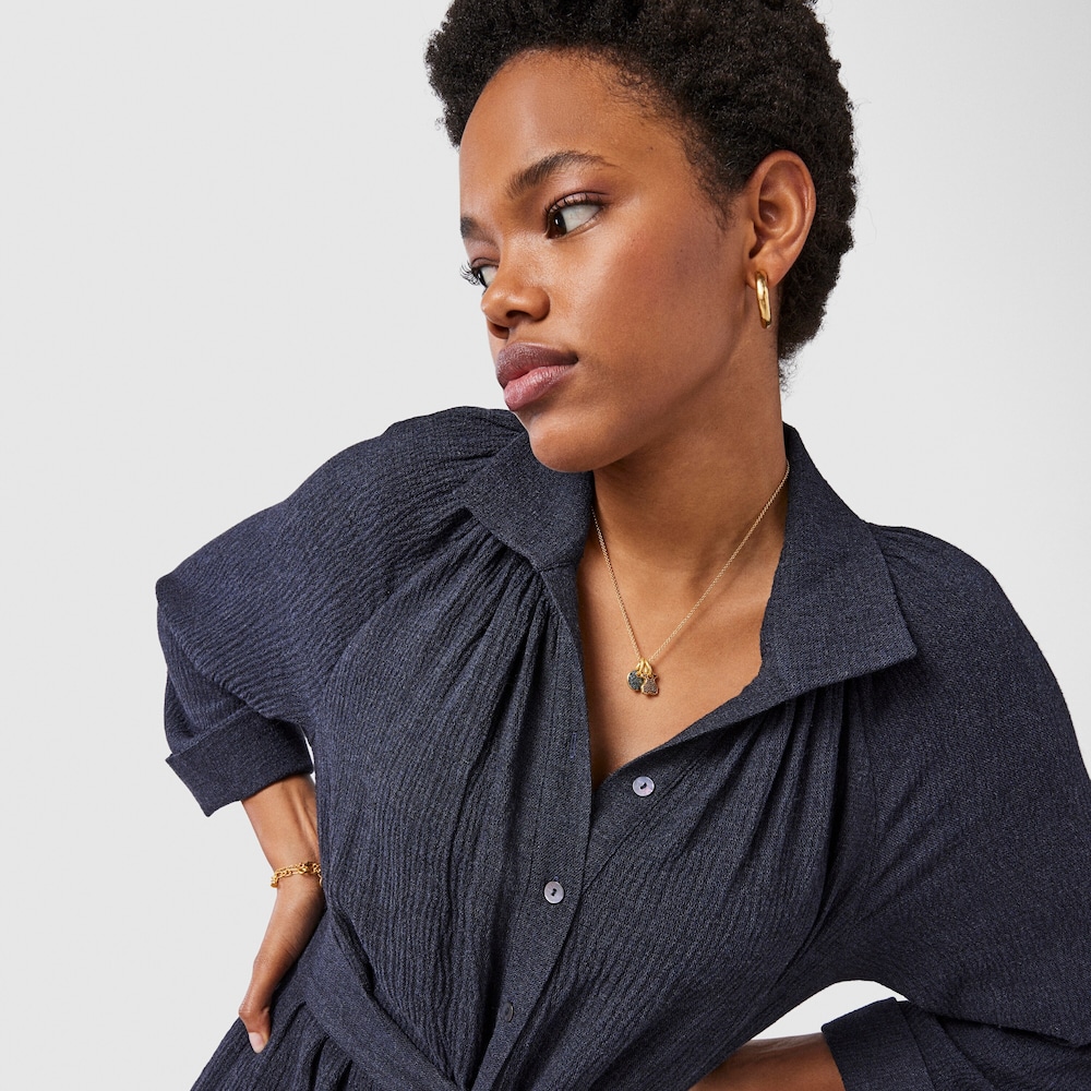 Tous Luah &ndash; Př&iacute;věsek ze žlut&eacute;ho stř&iacute;bra Vermeil se z&aacute;hnědou