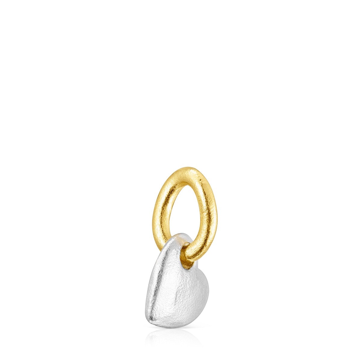 Two-tone Luah heart Pendant
