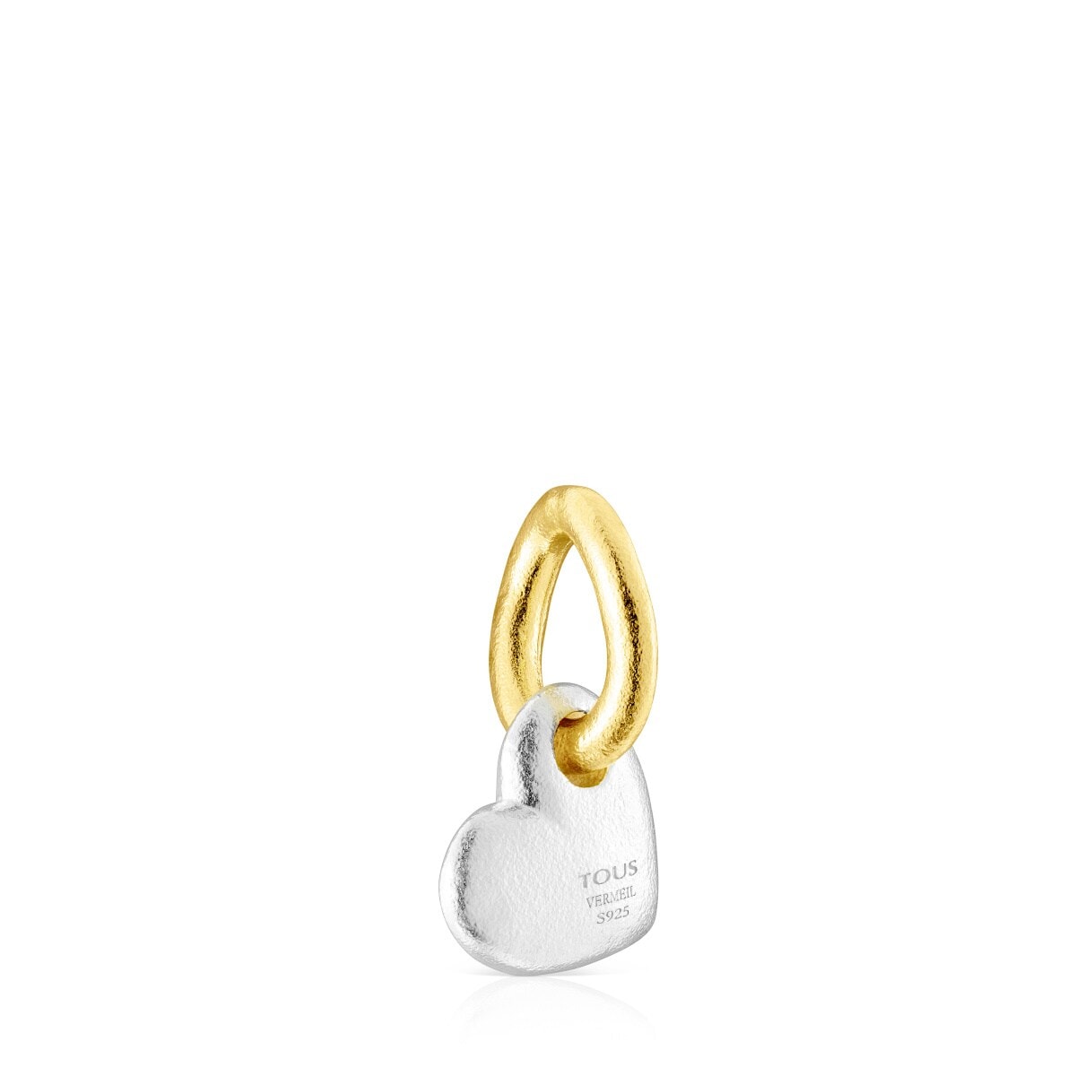 Two-tone Luah heart Pendant