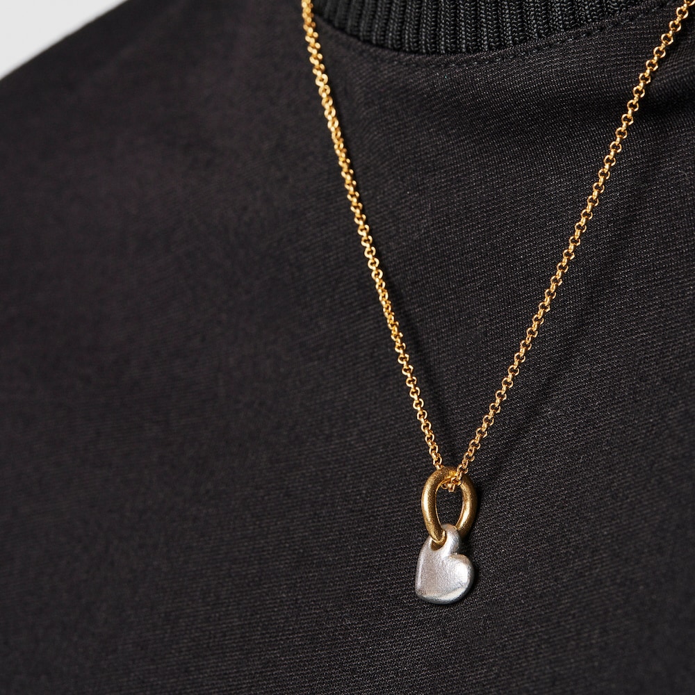 Tous Luah &ndash; Pr&iacute;vesok zo žlt&eacute;ho striebra Vermeil a striebra s mot&iacute;vom srdca