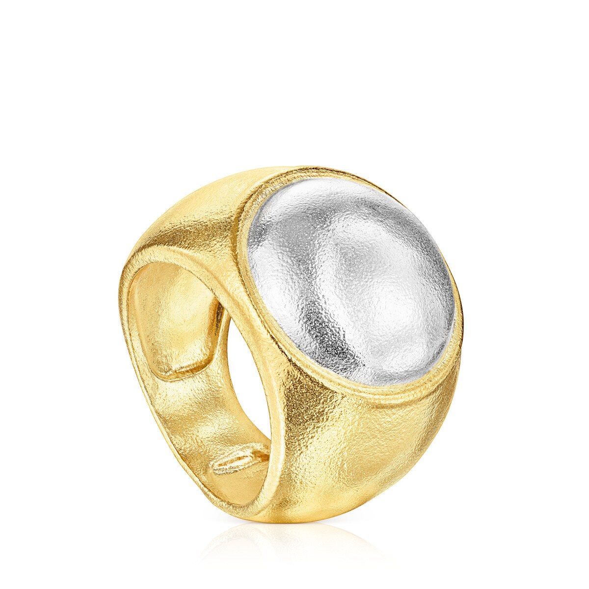 Tous - Anillo Luna Bicolor Luah Talla 12