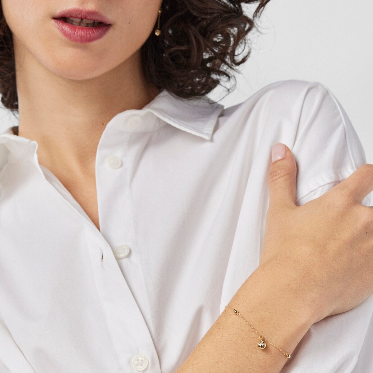 Gold Magic Nature Bracelet with diamonds