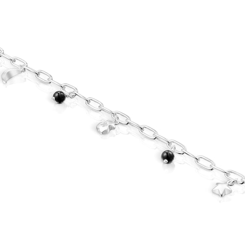 Pulsera de plata y onix Magic Nature