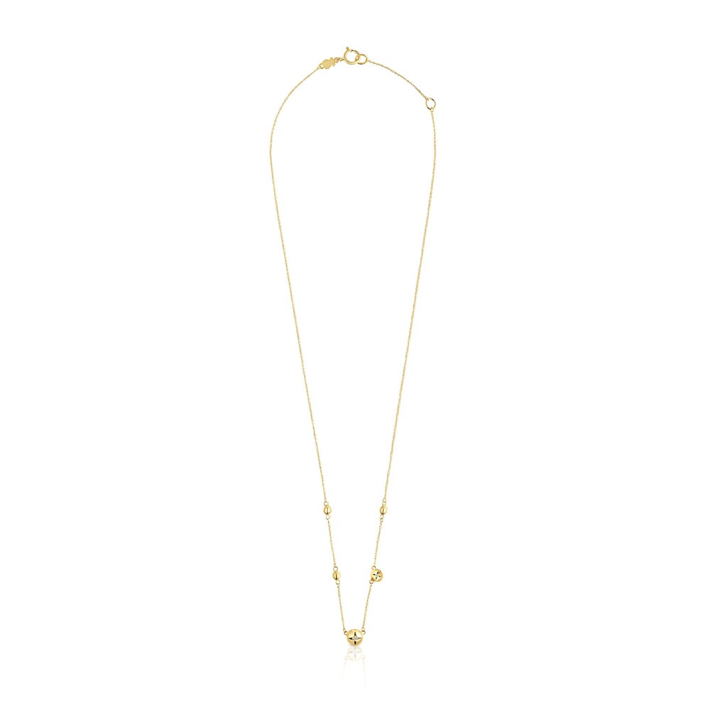 Collar estrellas de oro y diamantes Magic Nature
