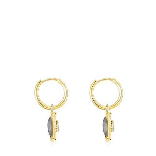 Kr&aacute;tke n&aacute;u&scaron;nice Magic Nature zo striebra Vermeil s diamantmi