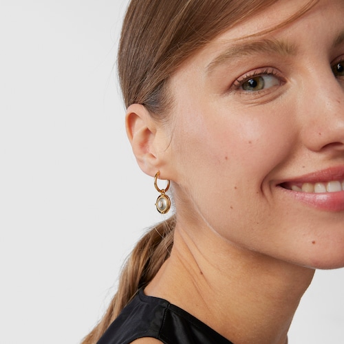 Kr&aacute;tke n&aacute;u&scaron;nice Magic Nature zo striebra Vermeil s diamantmi