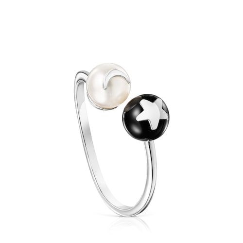 Magic Nature moon-star open Ring