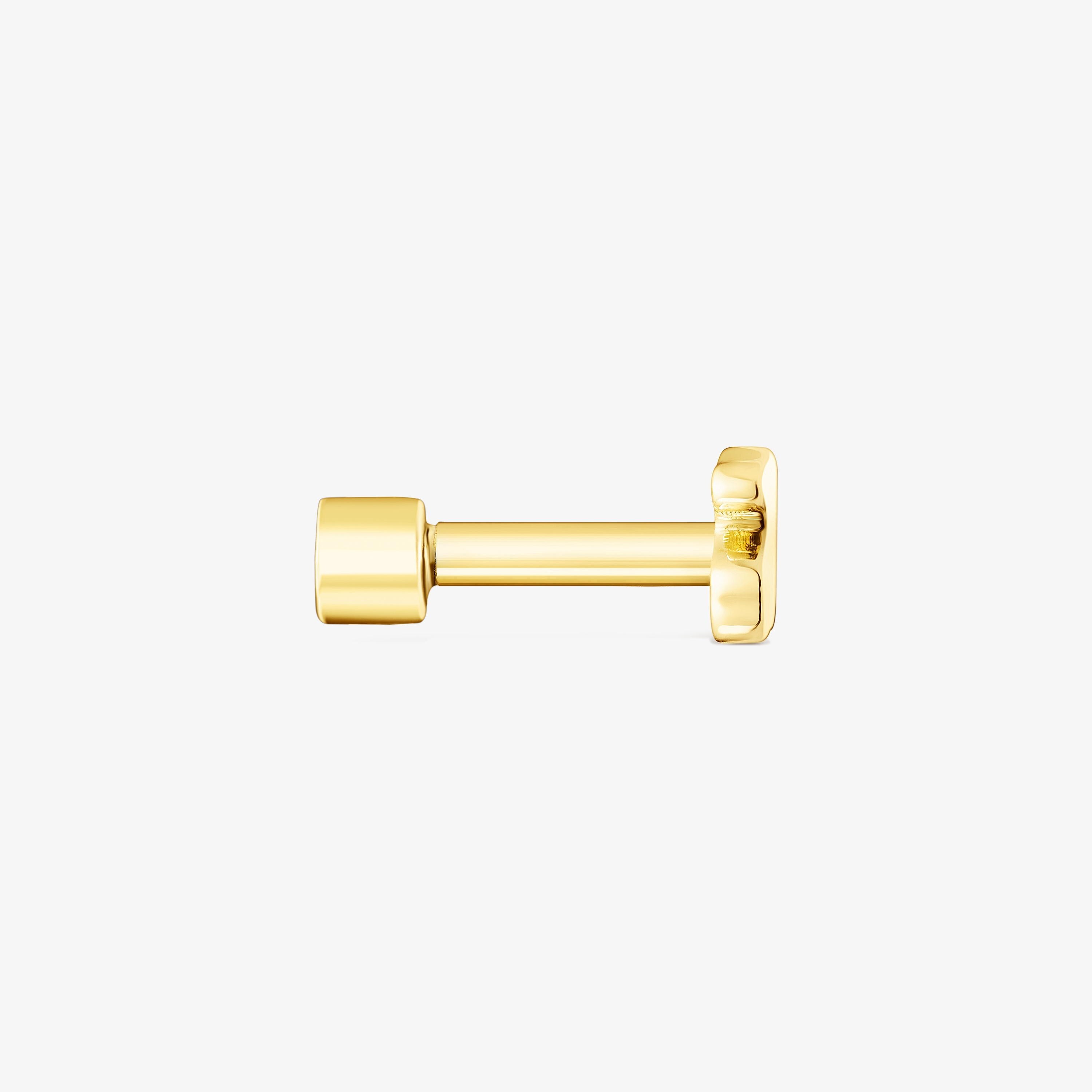 18K solid gold TOUS Basics ear Piercing with diamond