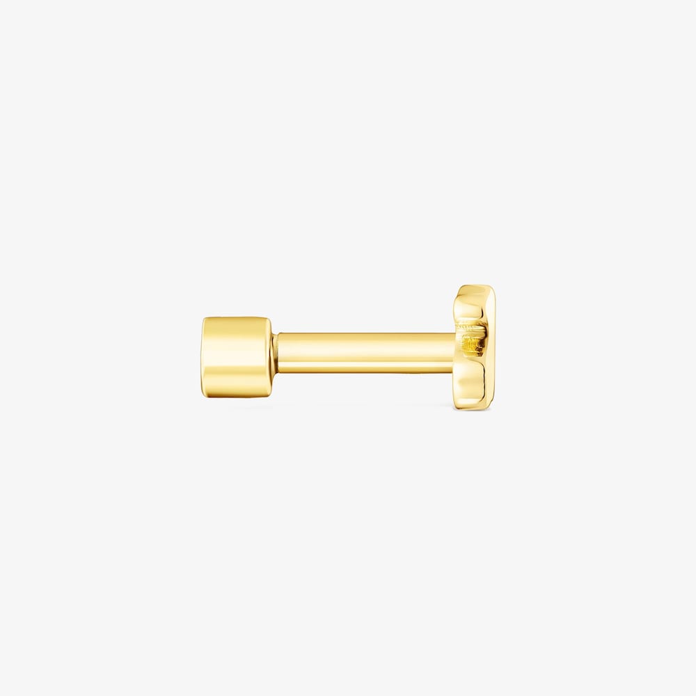 18K solid gold TOUS Basics ear Piercing with diamond
