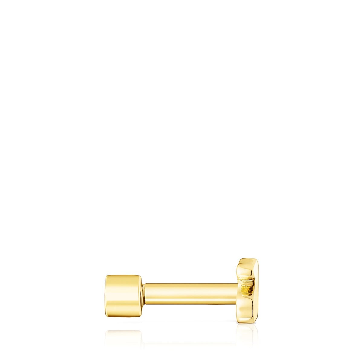 Gold TOUS Basics ear Piercing with diamond