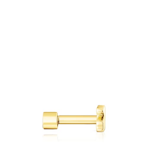 Piercing de oreja TOUS Basics de oro y diamante