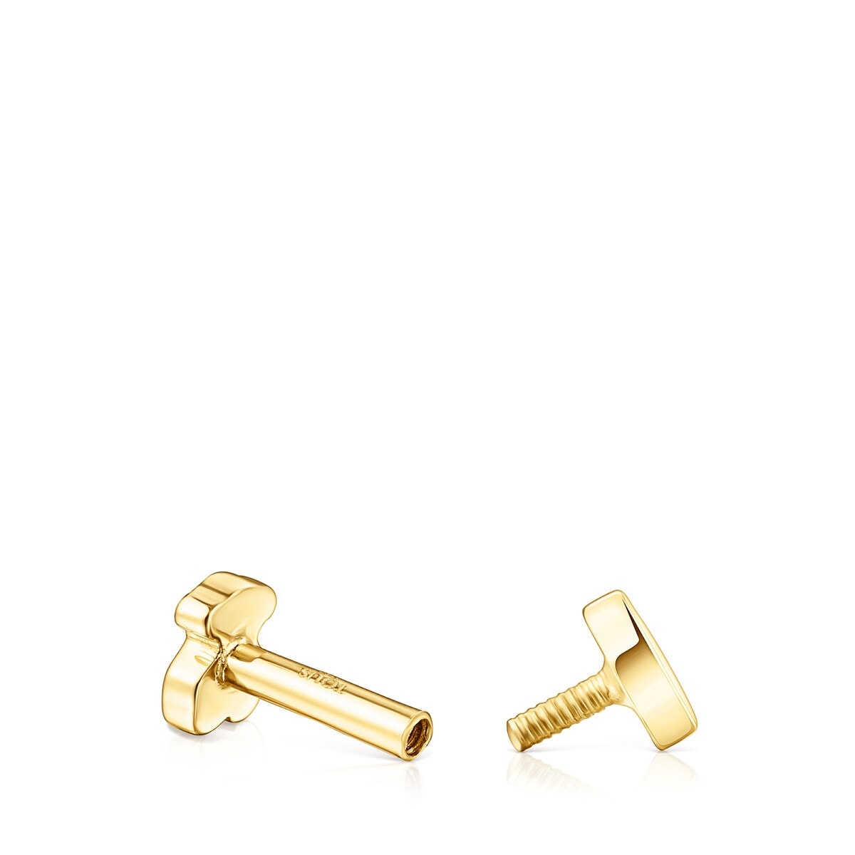 Gold TOUS Basics heart ear Piercing