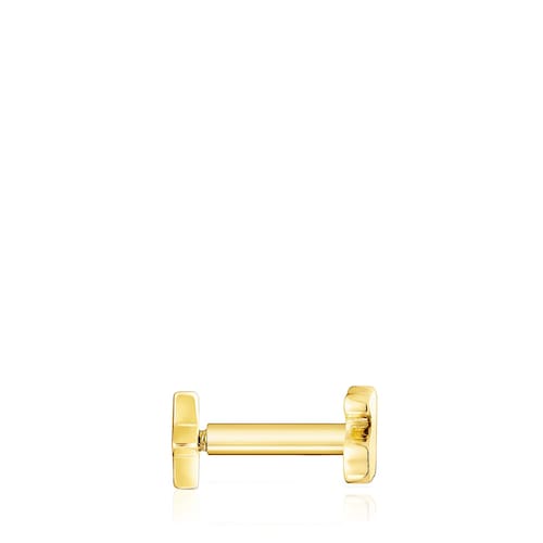 Piercing de oreja TOUS Basics estrella de oro