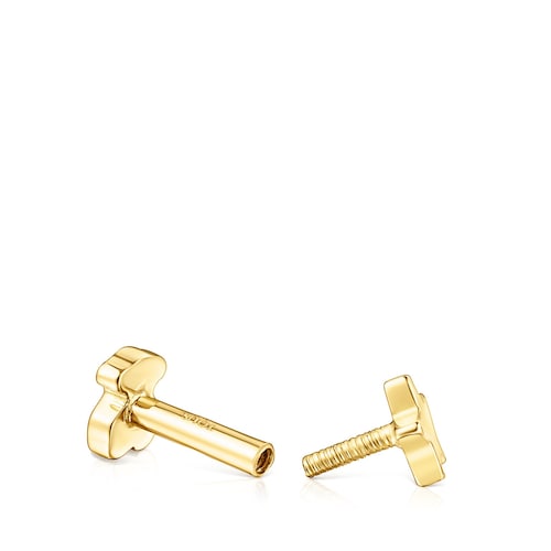 Piercing de oreja TOUS Basics estrella de oro