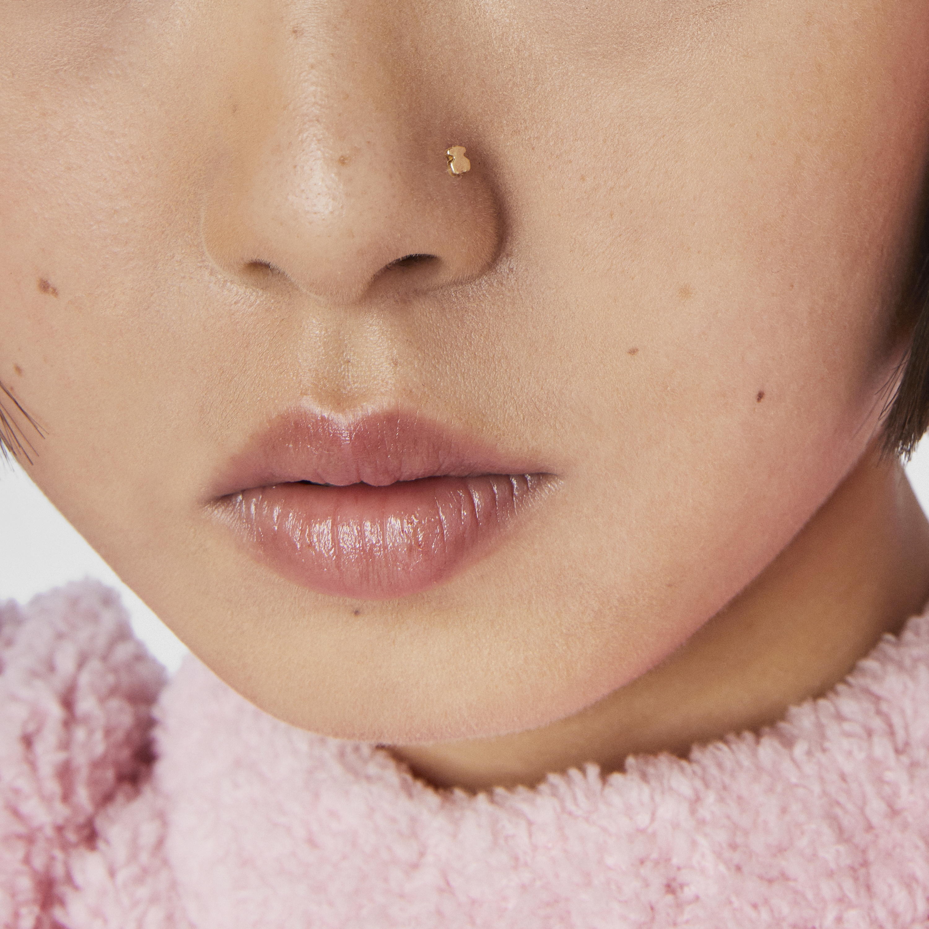 18K solid gold TOUS Basics bear nose Piercing