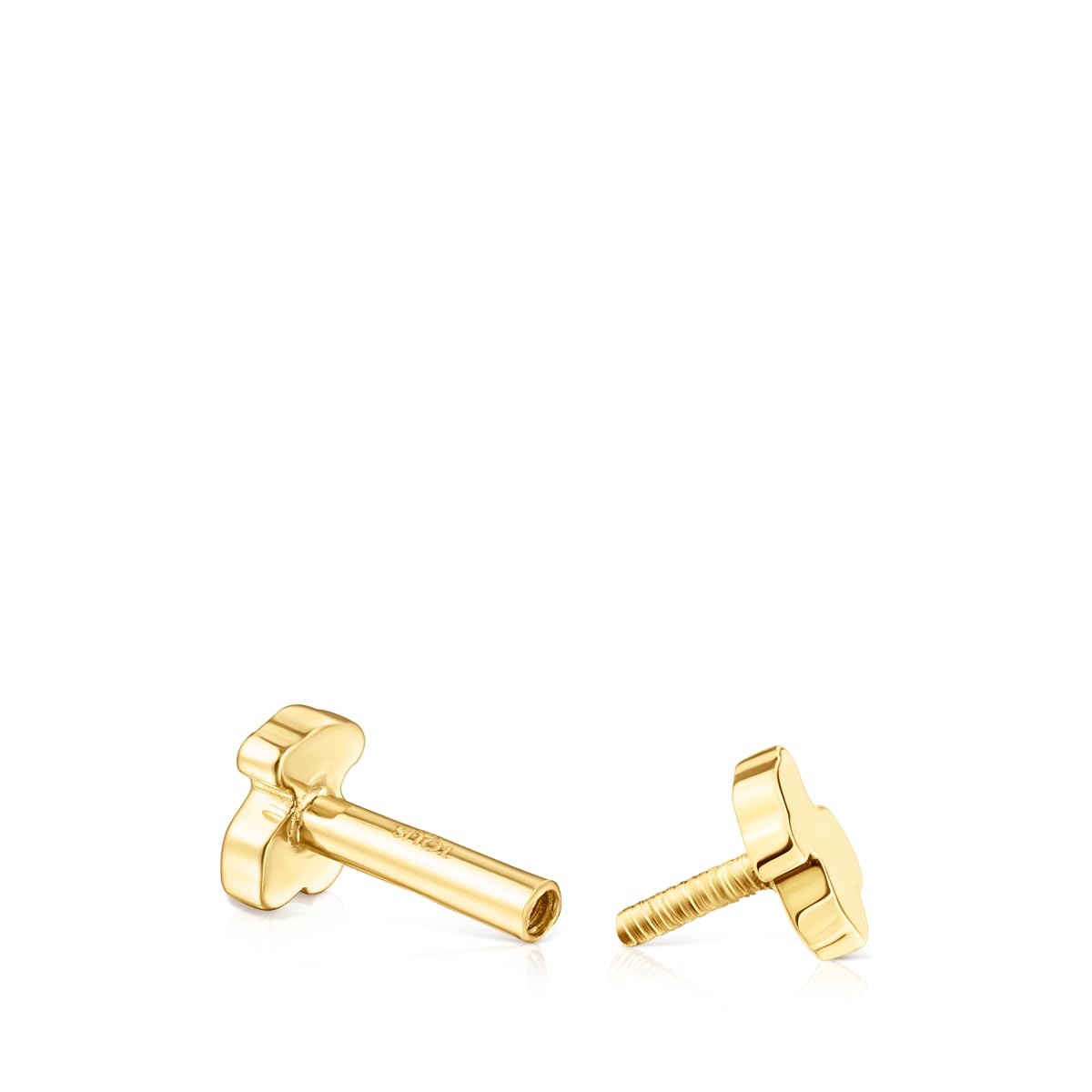 Gold TOUS Basics bear ear Piercing