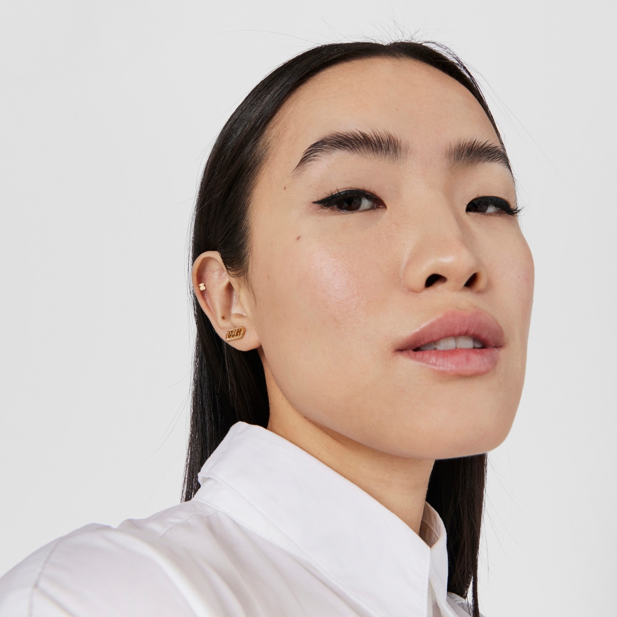 Gold TOUS Basics bear ear Piercing